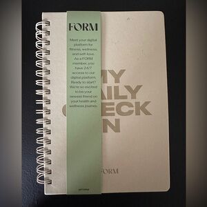 Daily check in journal from FORM